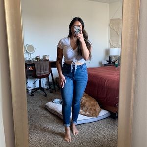 American Eagle dream skinny jeans